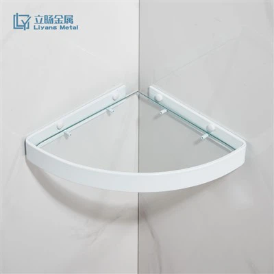 گوشه قفسه دوش سفید