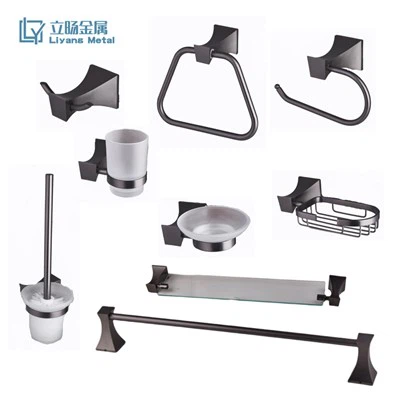 ست لوازم حمام نیکل جلا داده شده